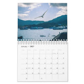 Petit Calendrier de deux pages, blanc (Jan 2027)