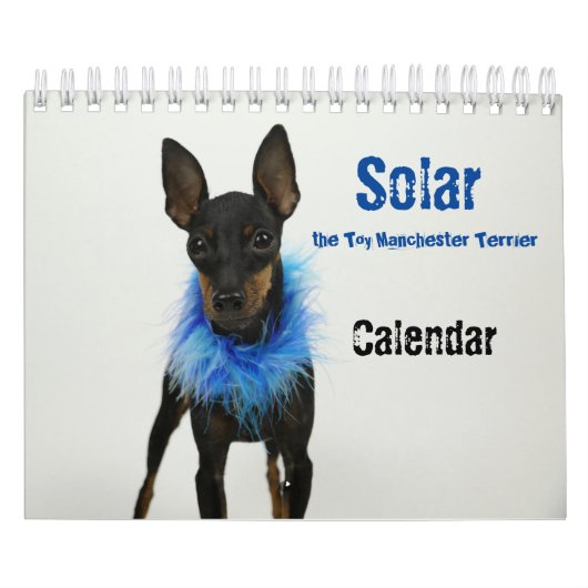 Petit calendrier de Manchester Terrier (Protection)
