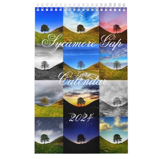 Petit Calendrier d'une page, blanc (Protection)