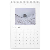 Petit Calendrier d'une page, blanc (Jan 2027)