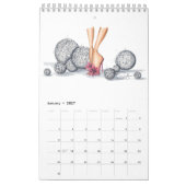 Petit Calendrier d'une page, blanc (Jan 2027)