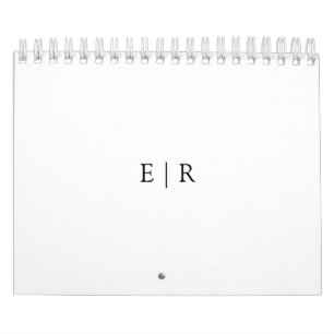 Petit calendrier sur deux pages, Blanc