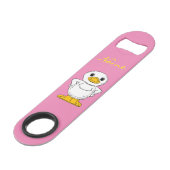 Petit canard blanc debout Thunder_Cove (Devant angulaire)