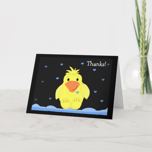 Petit Canard Jaune Merci (Devant)