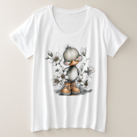 Petit canard mignon (Design devant)