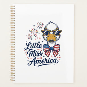 Petit Canard Patriotique de Miss America Chemise V