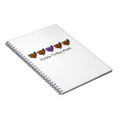 Petit Carnet de Turquie pourpre (Côté Droit)