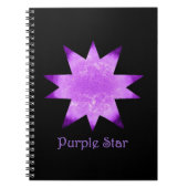 Petit Carnet Purple Star (Devant)