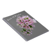 Petit Carnet Spiral Floret Rose (Côté Droit)