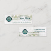 Petit Carte de visite blanc Zenfasi (Devant / Derrière)