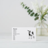 Petit carte de visite de chèvre de bébé (Debout devant)