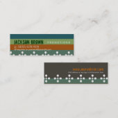 Petit carte de visite d'EarthStripes (Devant / Derrière)