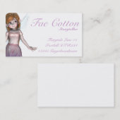 Petit carte de visite féerique (Devant / Derrière)