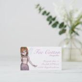 Petit carte de visite féerique (Debout devant)