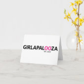 Petit carte pour notes avec le logo de dix ans (Fleur jaune)