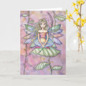 Petit Carte pour notes Fairy Blank (Fleur jaune)
