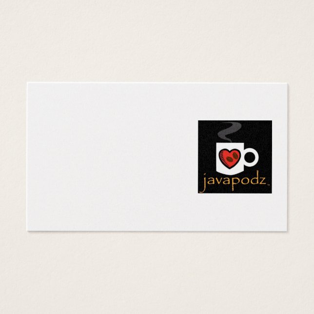 Petit Carte pour notes JavaPodz (Devant)