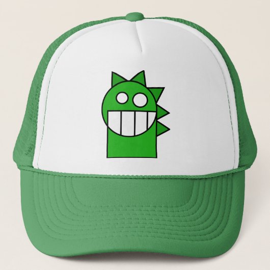 Petit casquette vert de dragon (Devant)
