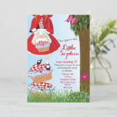 Petit chaperon rouge Invitations d'anniversaire (Debout devant)