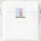 Petit Chaperon rouge Stickers Anniversaire (Sac)