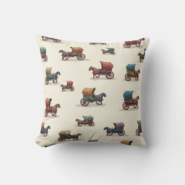 petit chariot coussin coussin (Recto)