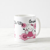 Petit chat. mug café décor personnalisé (Devant droit)