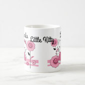 Petit chat. mug café décor personnalisé (Centre)