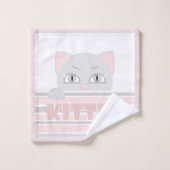 Petit chaton (Gant de toilette)