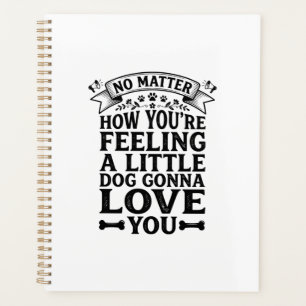 Petit Chien Amour Vous Conception de Typographie V