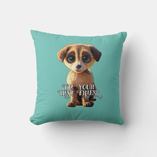 Petit chiot Coussin