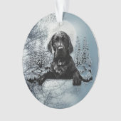 Petit chiot noir Labrador Retriever T-Shirt Thirt (devant)