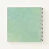 Petit Citrouille Automne Baby shower vert Livre d' (Dos)