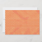 Petit Citrouille de garçon Photo1st Invitation d'a (Dos)