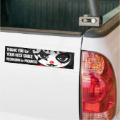 Petit Clown Crime Watch Sticker pare-chocs (Sur camion)