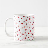 Petit Coeur Rouge Mug (Gauche)