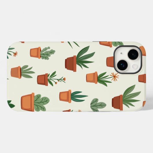 Petit coque iphone à fleurs (Verso (horizontal))