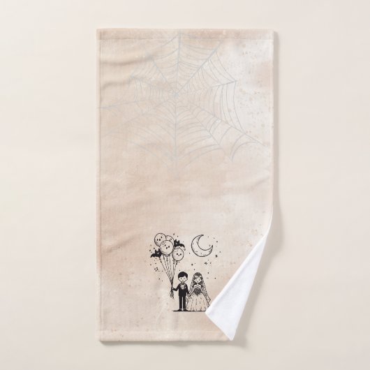Petit Couple Effrayant (Serviette à main)
