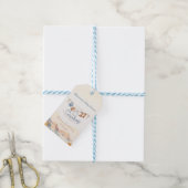 Petit Cow-boy Étiquette de Cadeau pour Baby Shower (Avec de laficelle)
