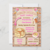 Petit déjeuner Brunch Baby Shower Invitations (Devant)