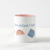 Petit-déjeuner Club Mug - Cute Kawaii Brunch Cup (Centre)