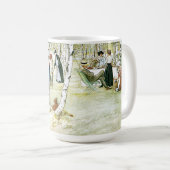 Petit déjeuner de Carl Larsson dans la tasse (Devant droit)