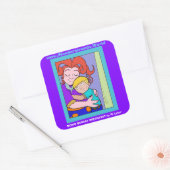 Petit-déjeuner de maman Grand Sticker (Enveloppe)