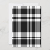 Petit-déjeuner de Noël Pajama fêtes Invitation de (Dos)