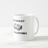 Petit déjeuner de tasse de champions (Devant droit)