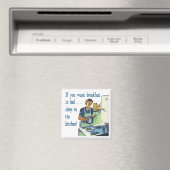 Petit déjeuner en Bed Magnet (In Situ (Lave-vaisselle))