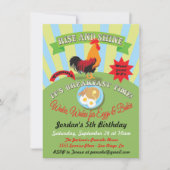 Petit-déjeuner léger et léger Invitation de fête d (Devant)