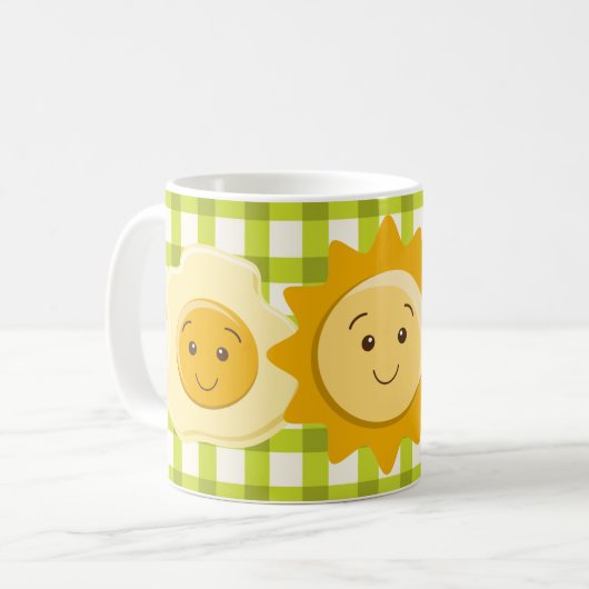 Petit-déjeuner mignon Mug (Devant gauche)