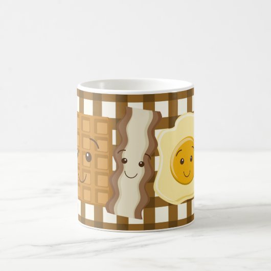 Petit-déjeuner mignon Mug (Centre)