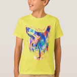 Petit-Déjeuner - Petite-Danseuse - T-shirt Break D<br><div class="desc">Breakdance - Breakdancer - Break Dancing - Bboy & Bgirls Breakdancing Streetdance - Handstand - Hip hop</div>