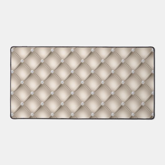 Petit Diamant Tufted Design, Platine (Recto)